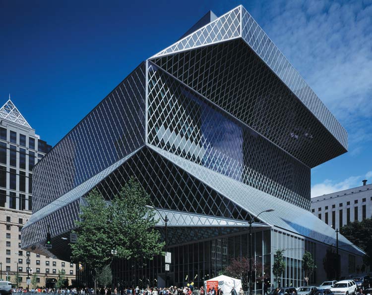 项目名称:西雅图图书馆建筑师:雷姆·库哈斯 项目地点:美国西雅图