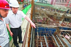 中铁天丰公司奥宇工地不安全被令停工