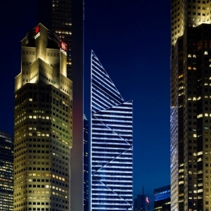 SAA & Tange Associates设计的新加坡莱佛士坊2号塔楼完工