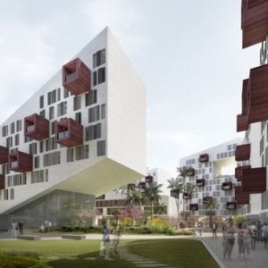 AQSO arquitectos office设计卡萨布兰卡住宅综合体