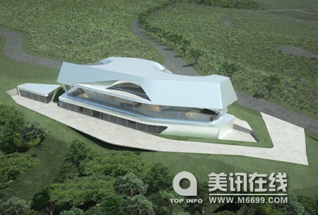 扎哈61哈迪德设计的共生别墅
