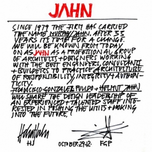 墨菲/扬(Murphy/Jahn)宣布更名为JAHN