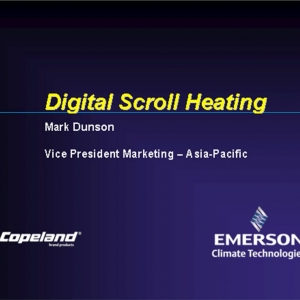 Digital Scroll Heating