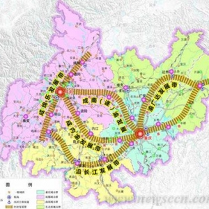 《成渝经济区区域规划》分工:五大发展带起飞