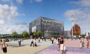 英国科比镇立方体大楼建成