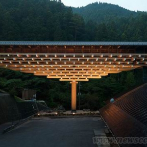隈研吾建筑都市设计事务所:梼原木桥博物馆