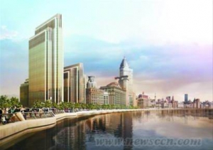 外滩万国建筑群旁竖“口琴” SOHO中国效果图遭“拍砖”