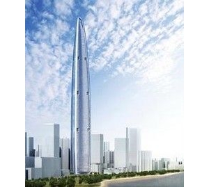 艾德里安+戈登赢得606米武汉绿地中心设计