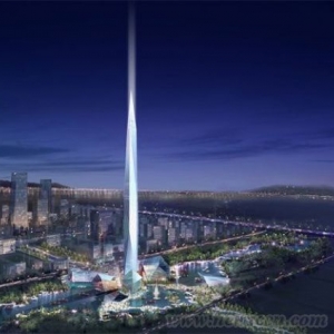 韩国开建特立独行的“隐形塔”