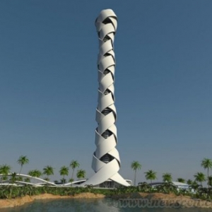 迪拜新地标诞生 Woven Tower造型奇特