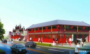 地铁西四站建成“老建筑”