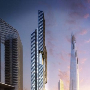 韩国首尔的“舞龙”摩天楼设计方案公布