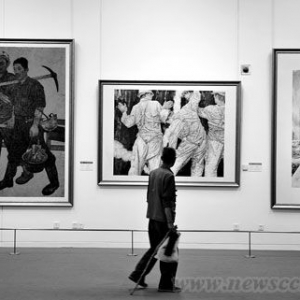 “为农民工塑像”中国画主题创作北京开展