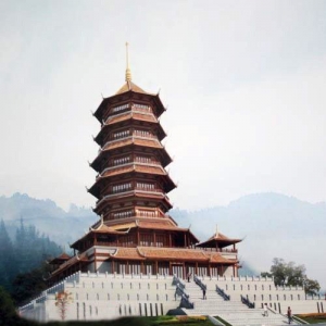 福建最高仿古塔集美塔拟明年5月竣工