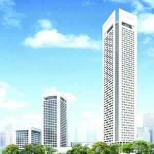 200多米高金陵饭店新楼明年建成 空中、地下都可对接