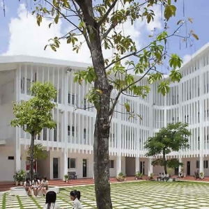 Vo Trong Nghia设计越南平阳的一座学校