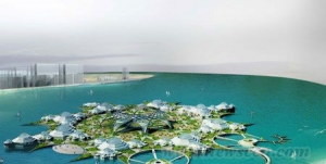 Office for Architecture公布庞大的阿联酋“水村”计划