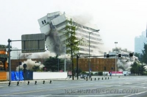 成都地标建筑爆破拆除