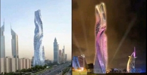 意建筑师计划在迪拜等地建360度动态塔