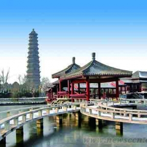 3米画卷 还原开封古建筑记忆