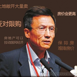 许小年:中国经济现状尴尬 行政调控搞乱房地产