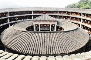 福建永定土楼维修工程基本完工