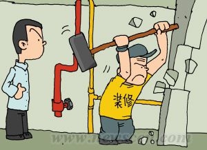 “黄大锤”现实版上演 给钱就砸承重墙