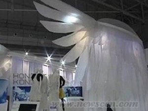亚博会各展馆完成主体装修