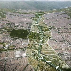 Taller 301等设计的哥伦比亚城市竞赛:土地+文明的城市发展概念