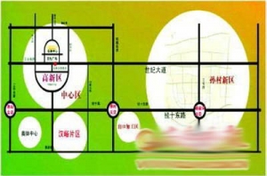“高起点、高标准、高规格”规划汉峪新区