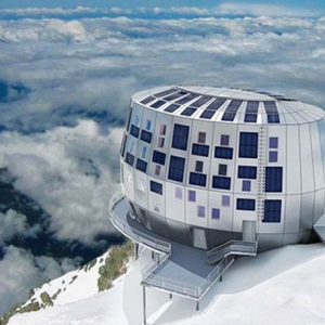 法国建筑造型极富太空“韵味”