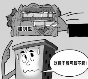 时评:究竟谁在纵容楼顶建别墅?