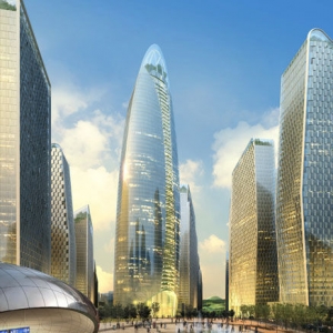 西咸立体城市规划方案 迪拜塔设计公司胜出(组图)