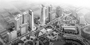 东部规划建百米以上高层建筑群