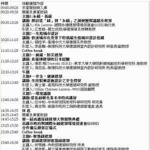 2012“高雄厝”永续绿建筑国际论坛暨绿建筑大奖颁奖典礼