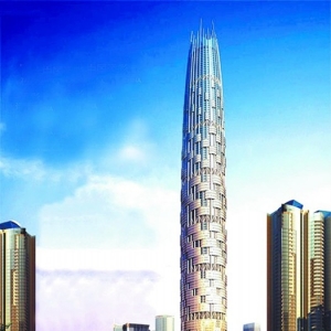 青岛777大厦描准中国第一高