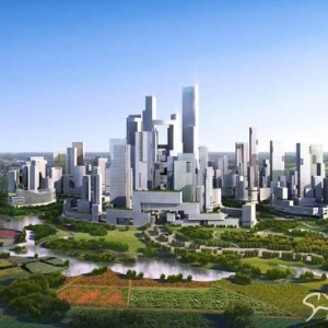 迪拜塔主持建筑师亮相天府新区立体城市规划