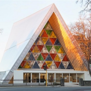 ֽãCardboard Cathedral in New Zealand