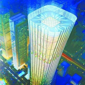北京第一高楼中国尊投资达240亿高528米