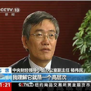 杨伟民:《改革决定》提60个任务 推动国企改革