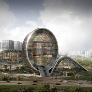 2013年WAN市政建筑设计比赛第一名作品:“发光的月亮门”