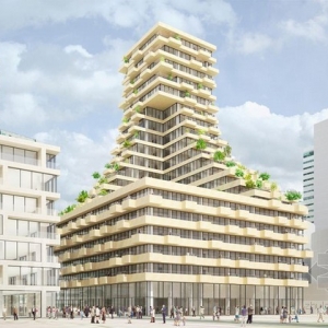 NL architects设计的荷兰梯田型建筑