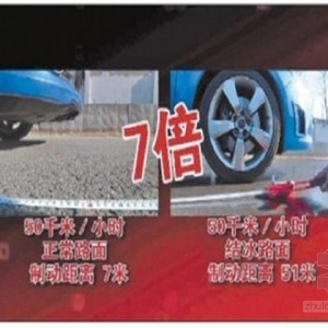 刹车距离测试