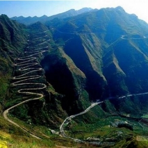 滇缅公路晴隆二十四道拐