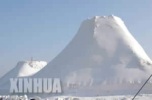 第三届哈尔滨冰雪大世界工程竣工(图)