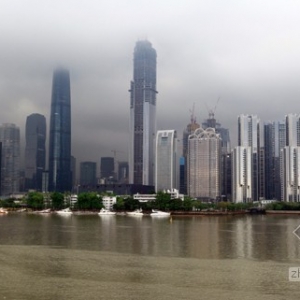 东塔预计下个月封顶 511米高度跃身广州第一高楼