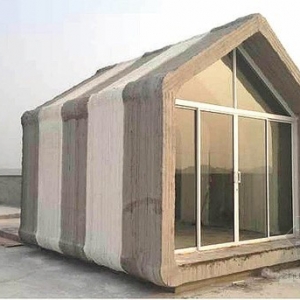 让建筑垃圾循环利用 全球首批3D打印建筑诞生
