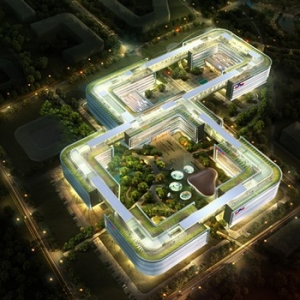 百度北京研发总部一期封顶 拥有万余平米绿色公园