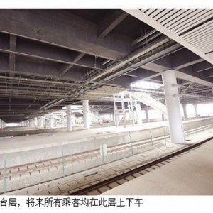 南宁火车东站年底竣工 提升7000吨钢结构屋架