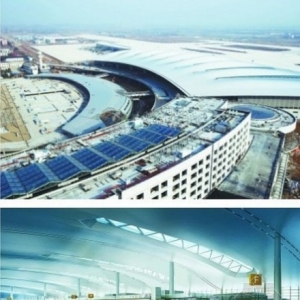 南京禄口机场新航站楼主体建成 如大鸟展翅